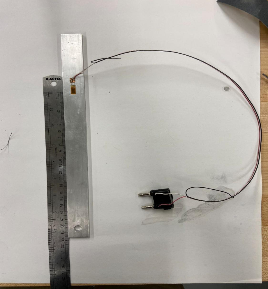 Measuring Distance for Strain Gauge Installation