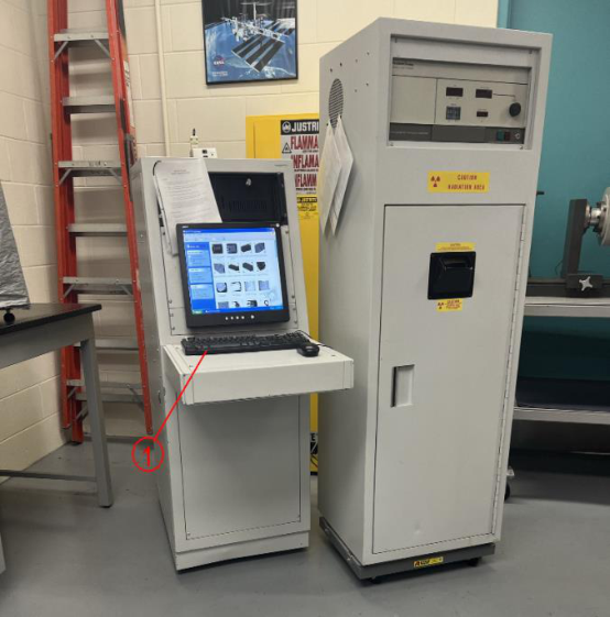 Radiography computer used to partner with X-ray system