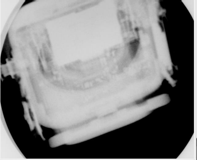 Xray of an apple watch