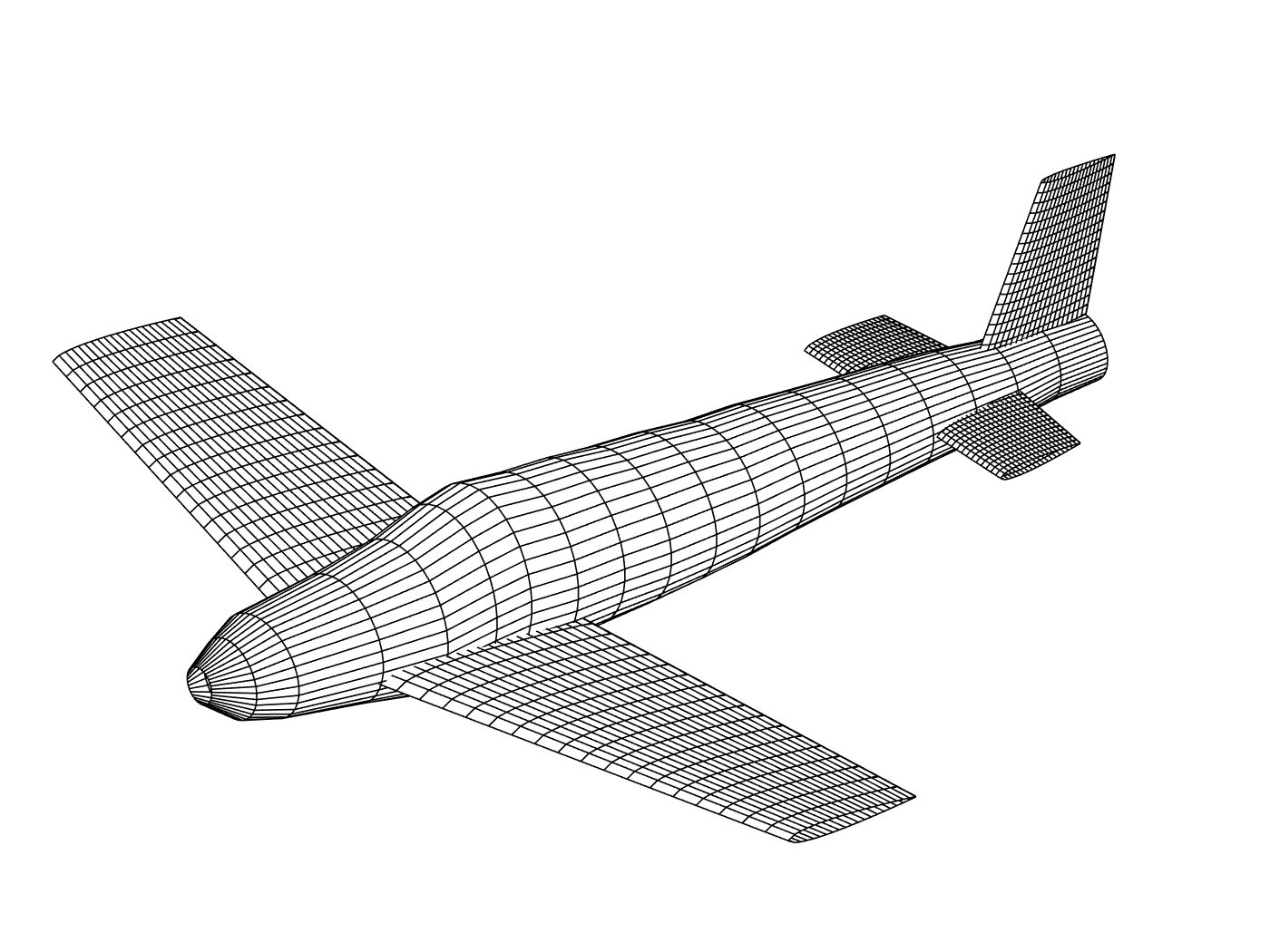 MATLAB 3D wireframe model orthogonal view