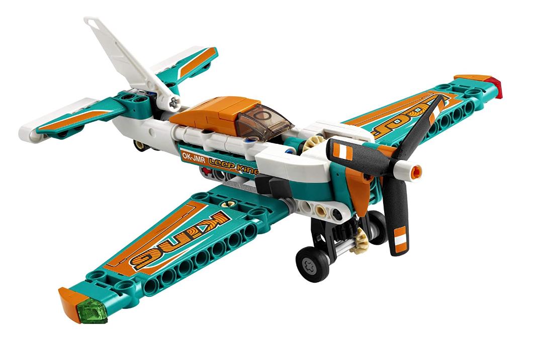 Reference LEGO Technic race plane used for comparison