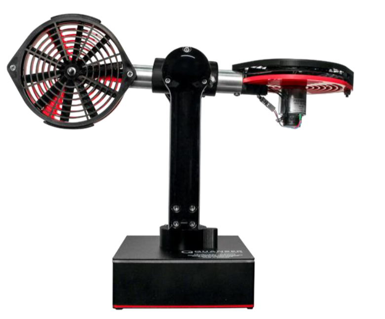 Quanser Aero experimental hardware setup